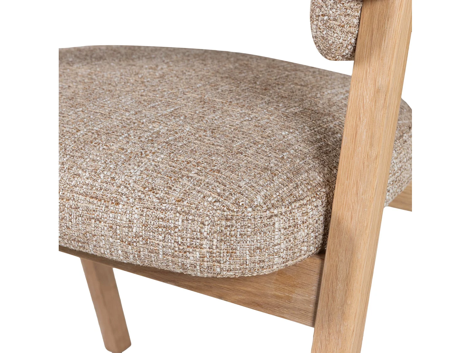 Chaises de salle à manger en chêne TUNAR