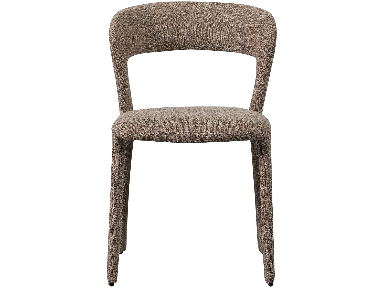 Lot de 2 chaises de salle à manger en polyester NOBLE