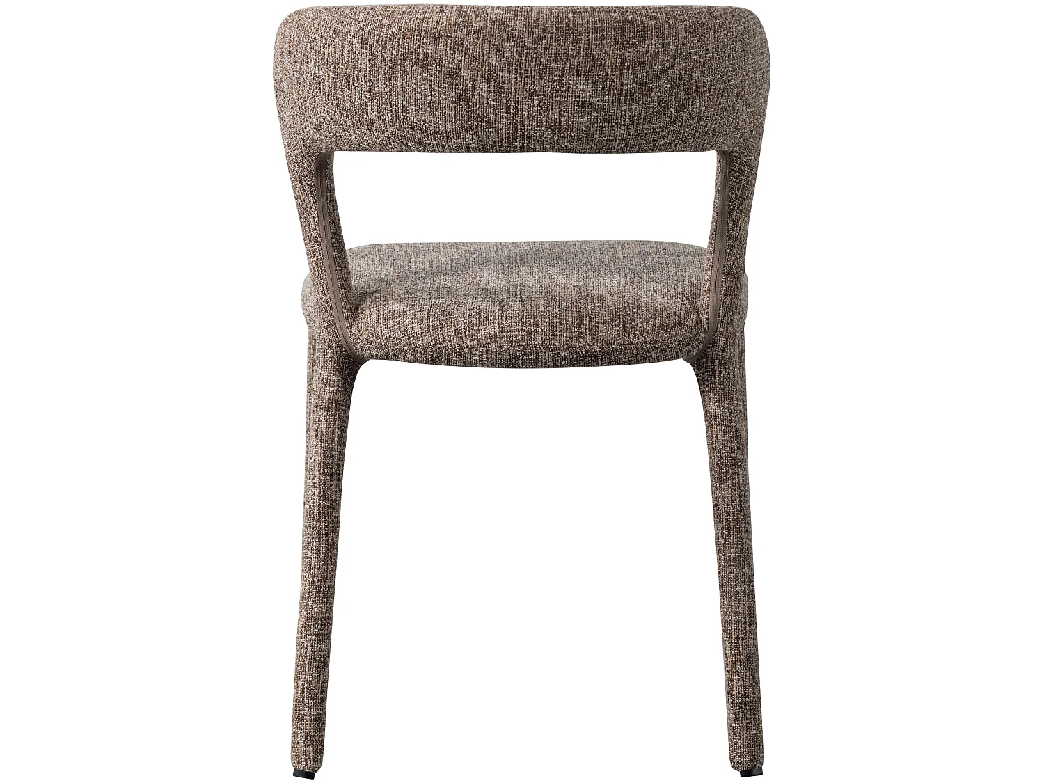 Lot de 2 chaises de salle à manger en polyester NOBLE