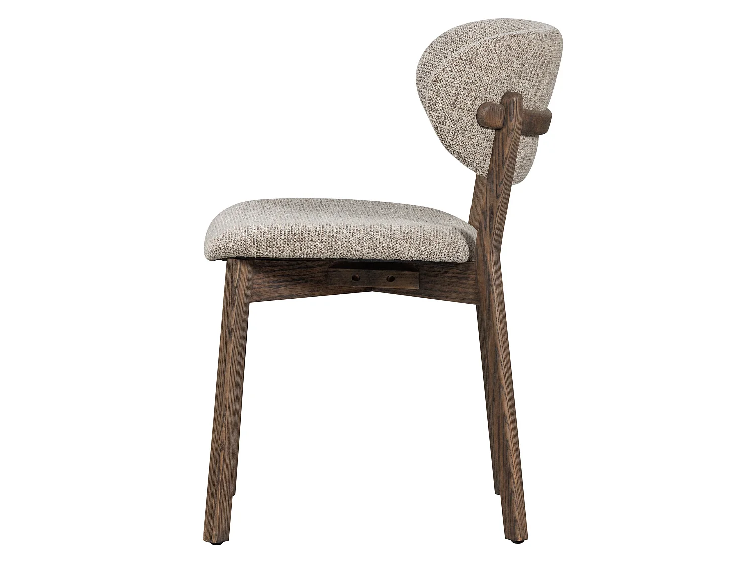 Lot de 2 chaises de table en polyester UDAR