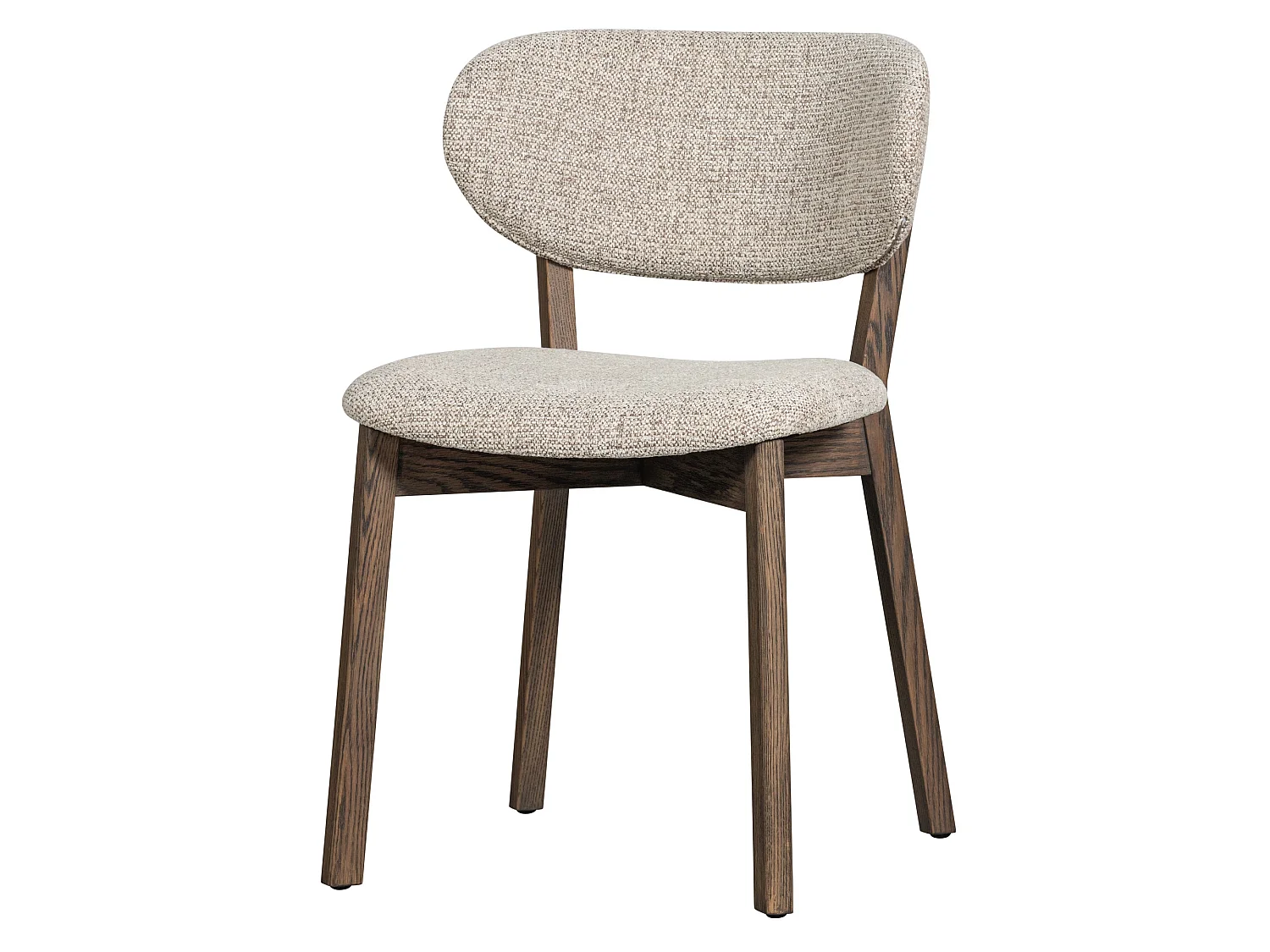 Lot de 2 chaises de table en polyester UDAR