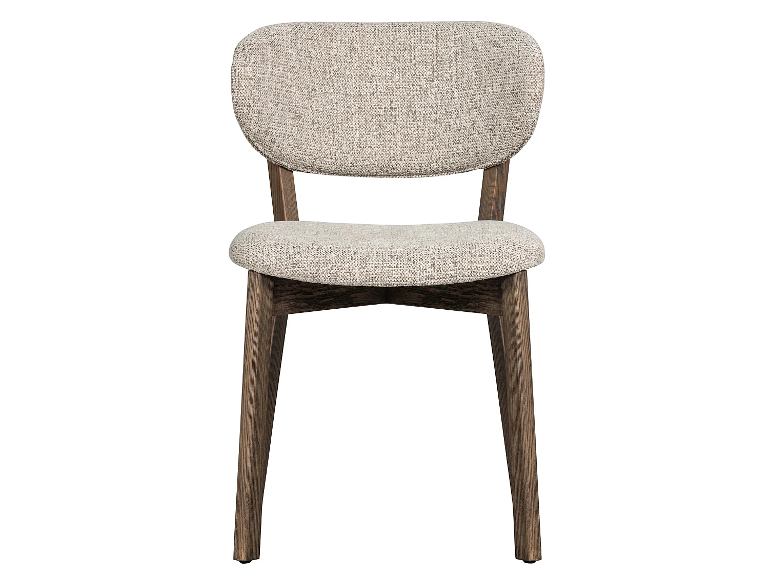Lot de 2 chaises de table en polyester UDAR