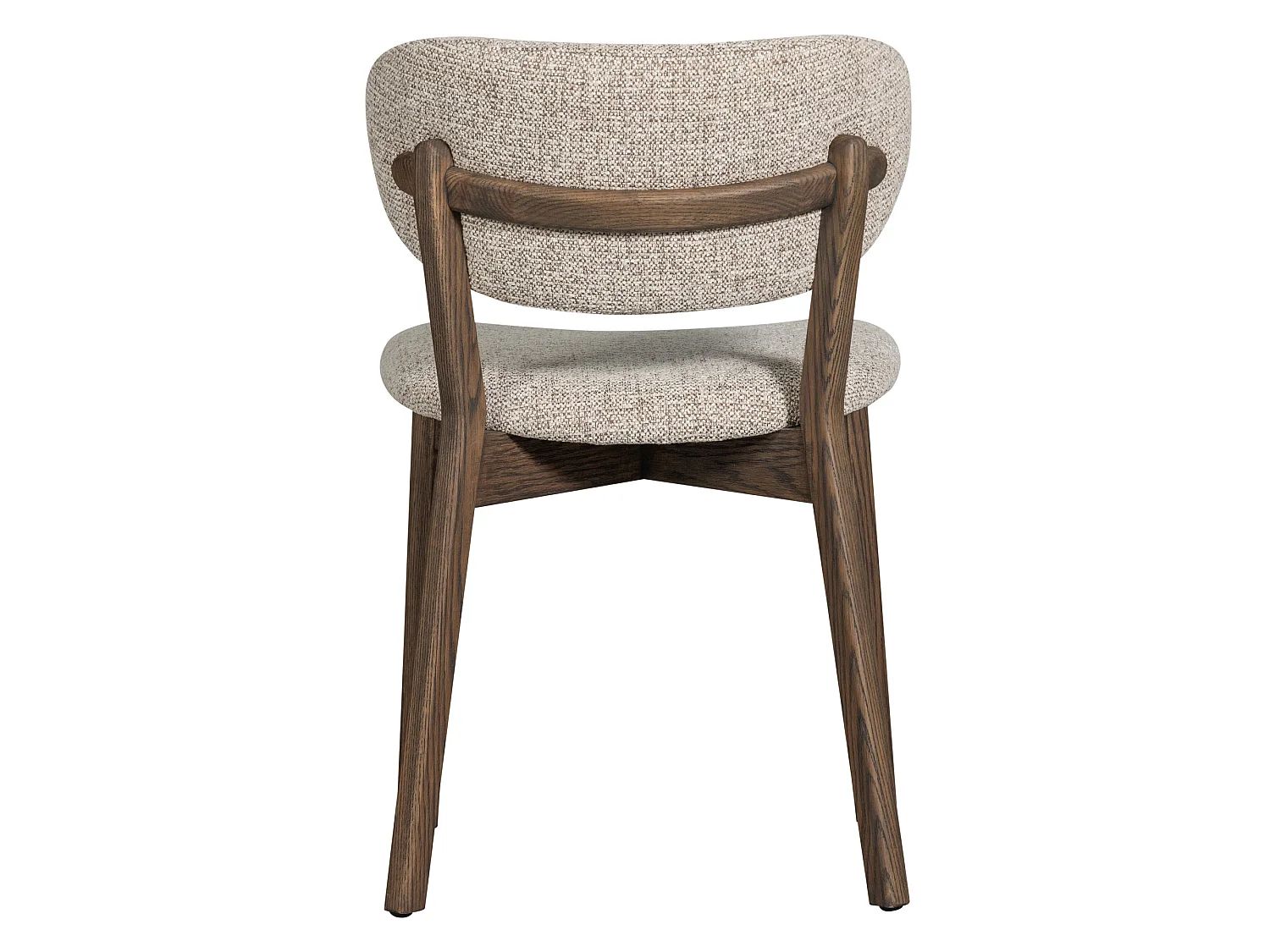 Lot de 2 chaises de table en polyester UDAR