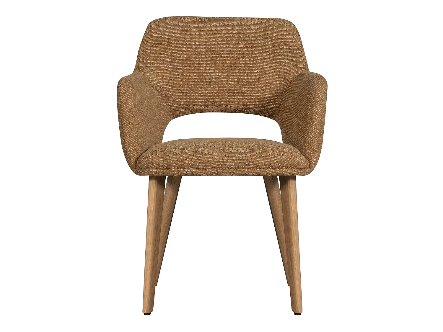 Lot de 2 chaises de table en polyester MURAT