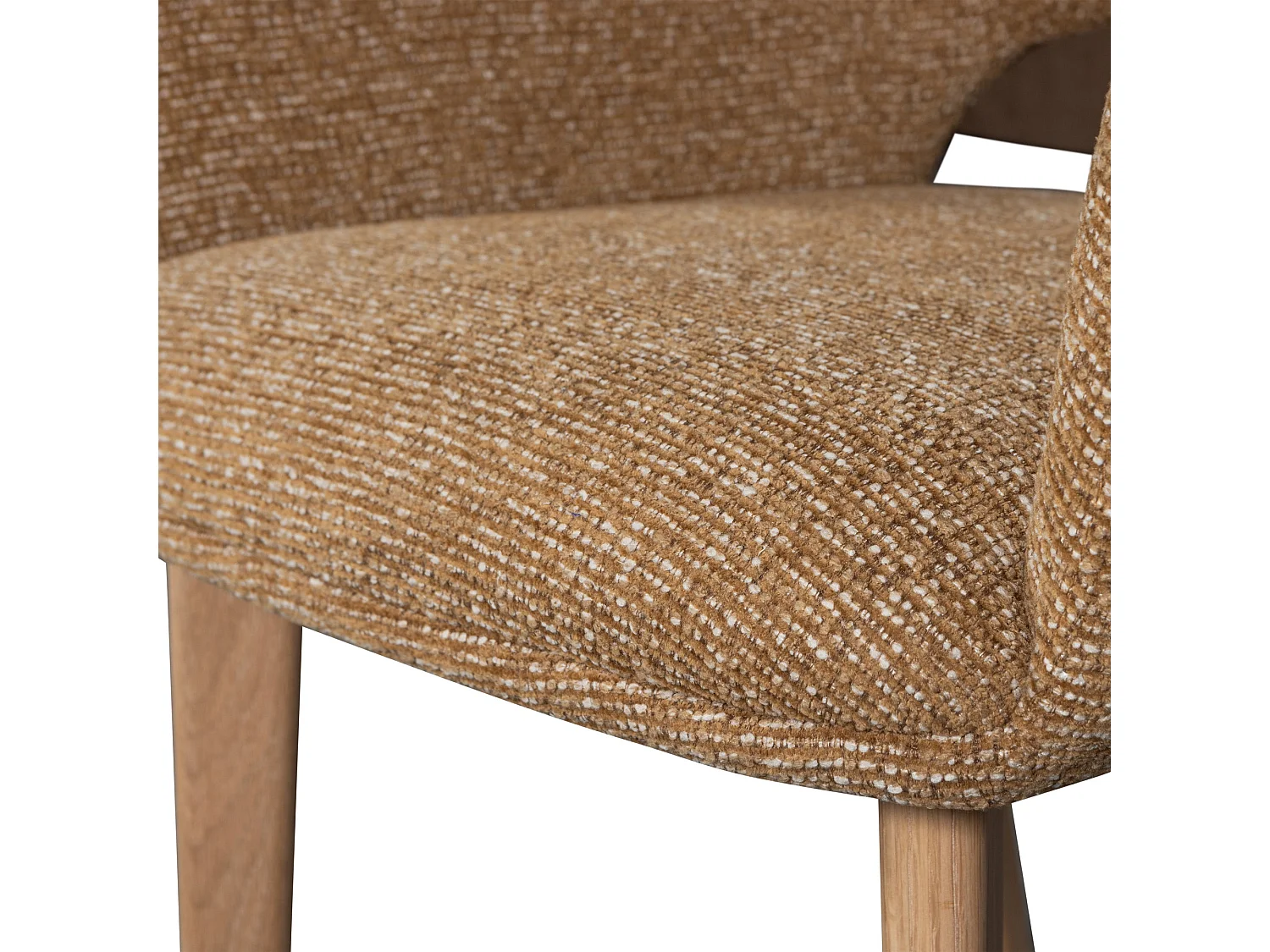 Lot de 2 chaises de table en polyester MURAT
