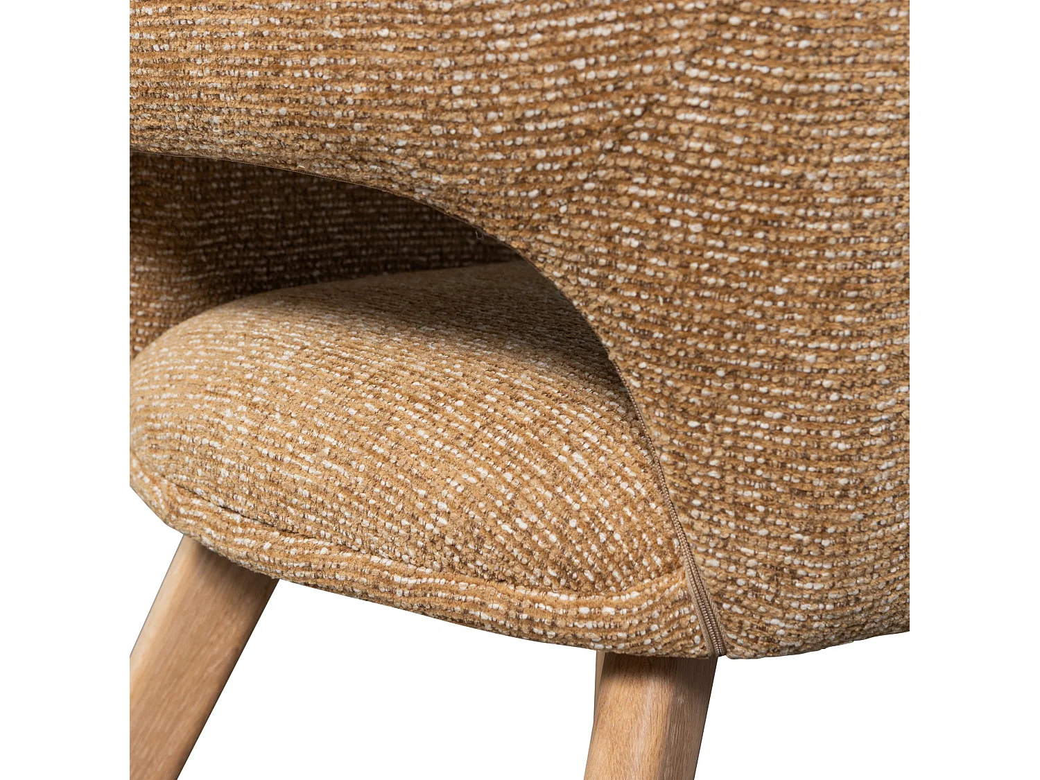 Lot de 2 chaises de table en polyester MURAT