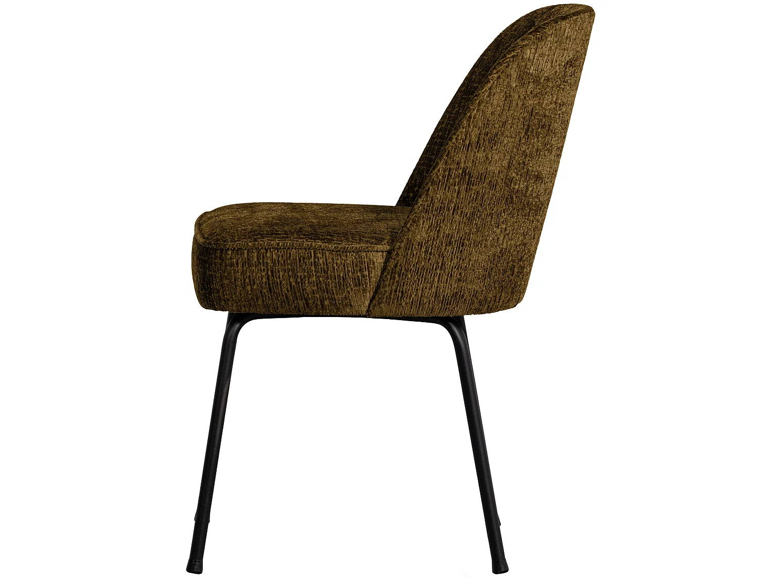 Lot de 2 fauteuils de table en velours VOGUE