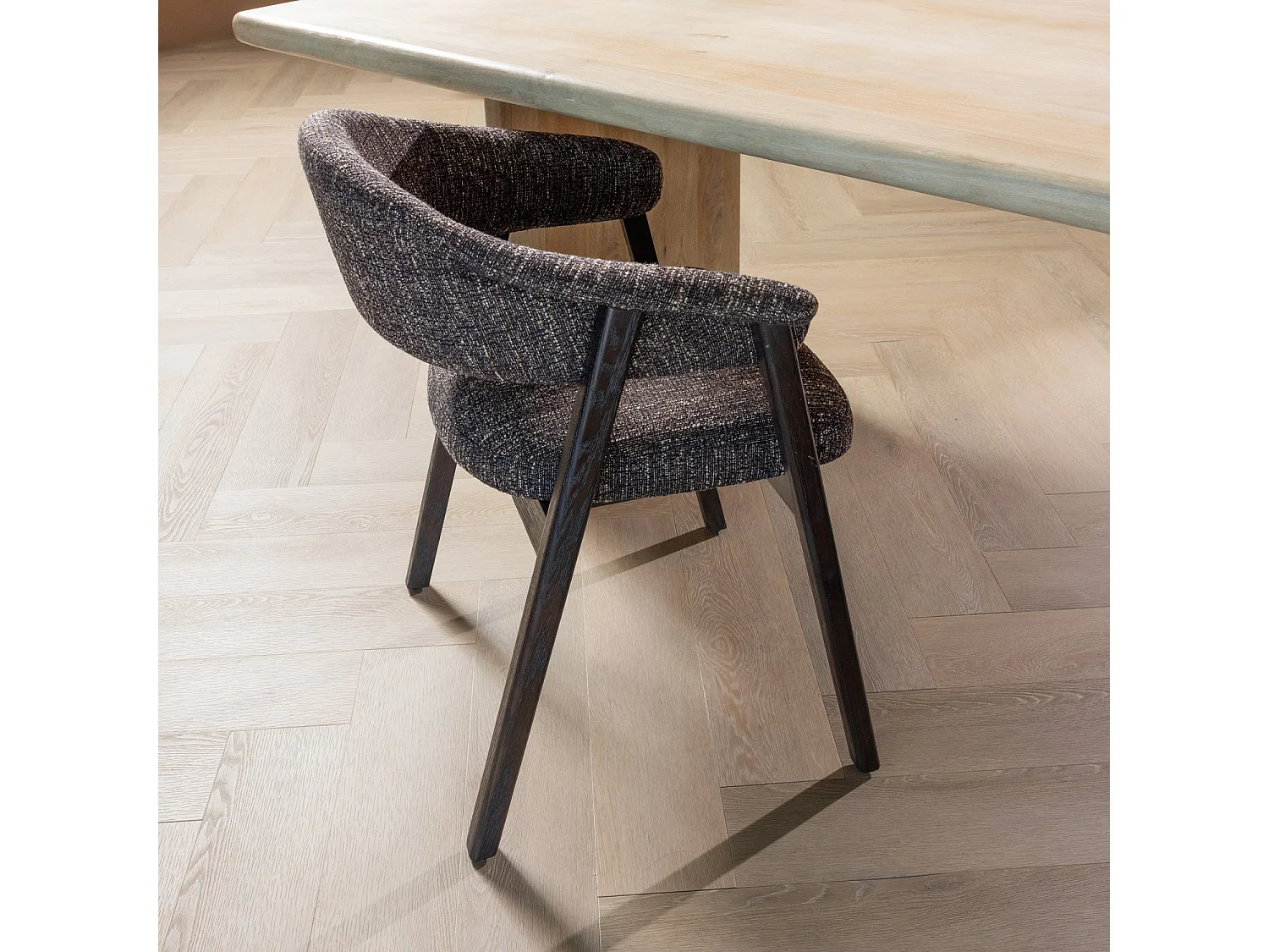 Chaises de salle à manger en chêne TUNAR