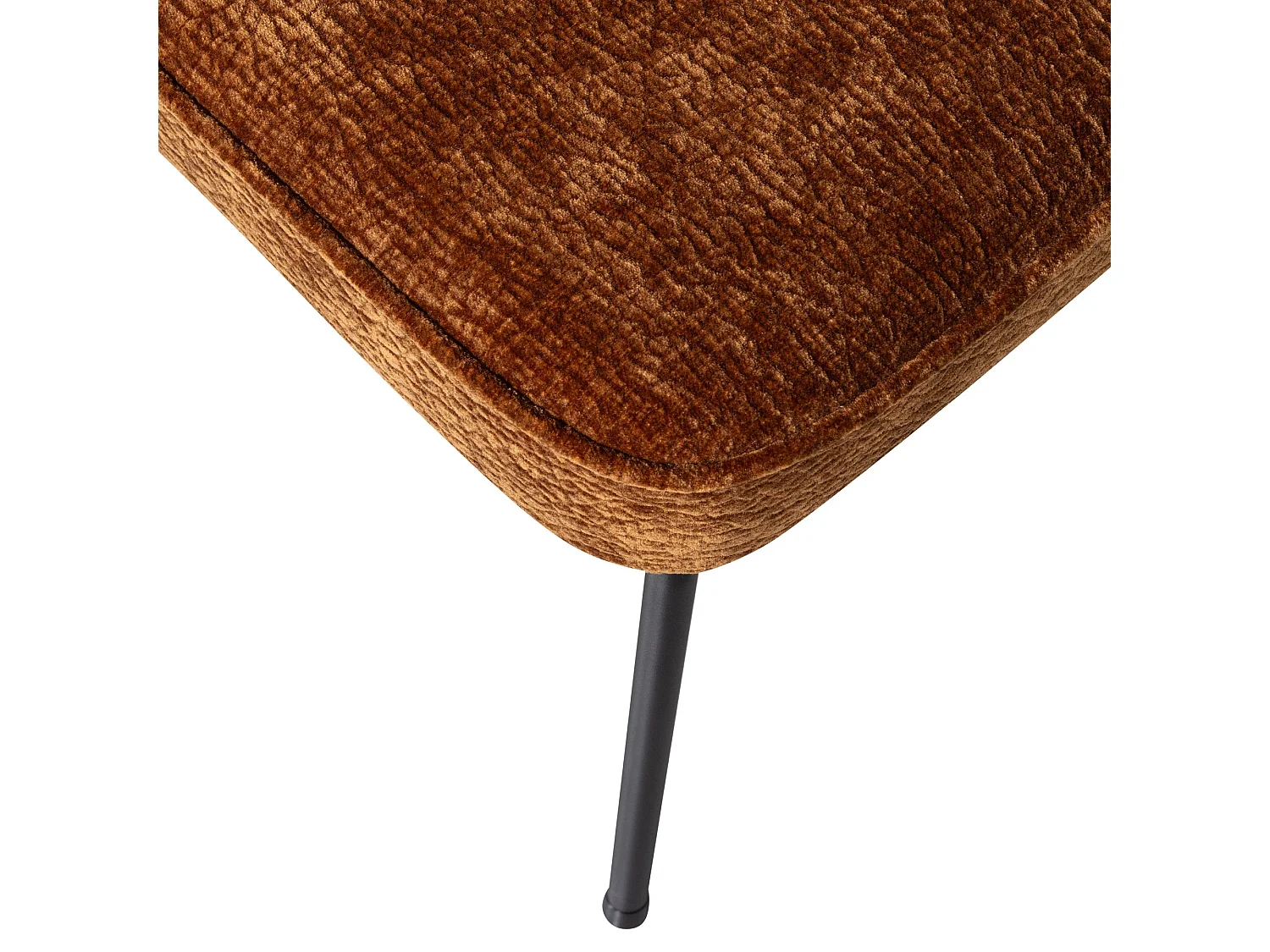 Lot de 2 fauteuils de table en chenille VOGUE