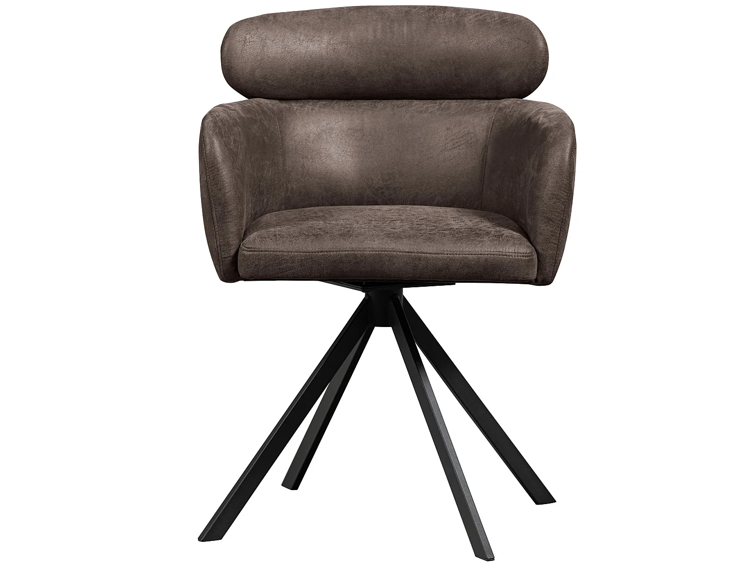 Lot de 2 chaises de salle à manger en similicuir FENNE