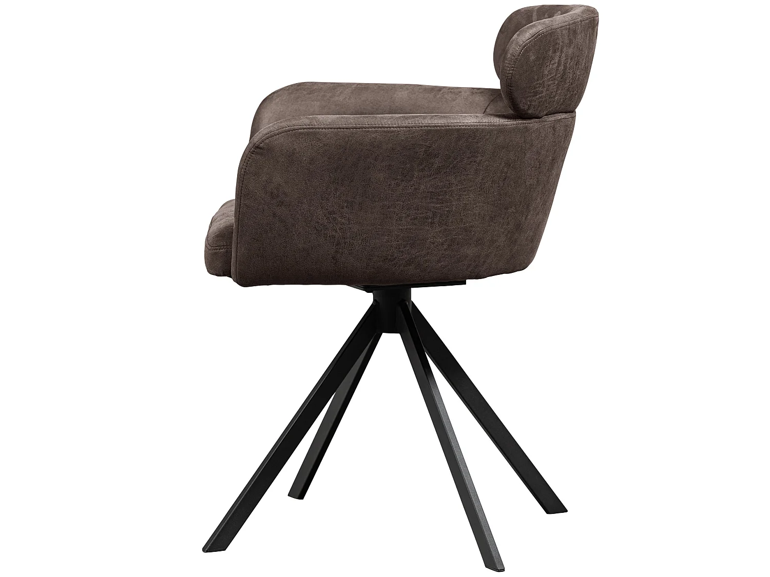 Lot de 2 chaises de salle à manger en similicuir FENNE