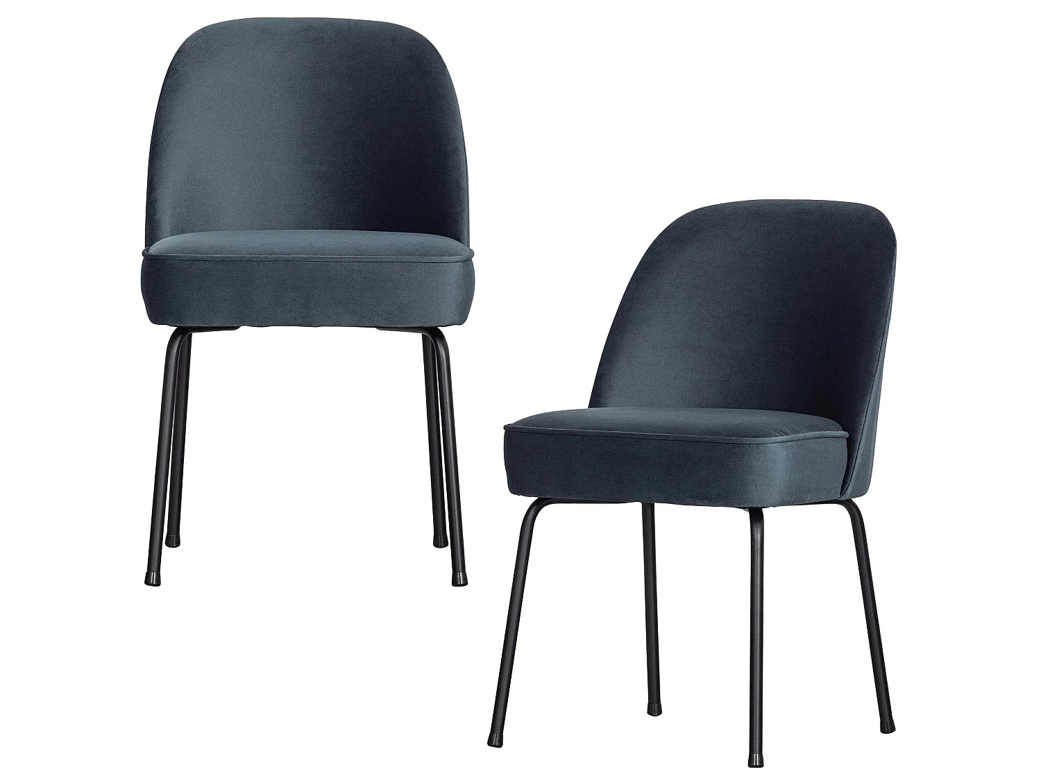 Chaises de table velours VOGUE