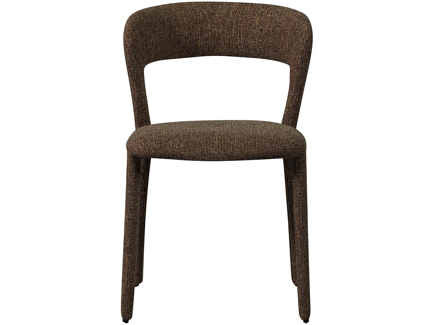 Lot de 2 chaises de salle à manger en polyester NOBLE