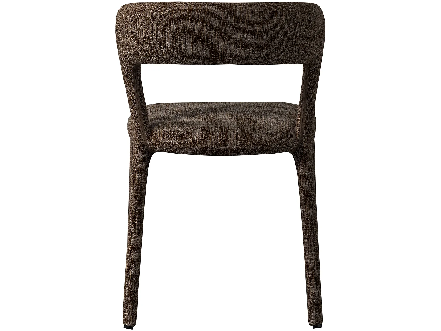 Lot de 2 chaises de salle à manger en polyester NOBLE