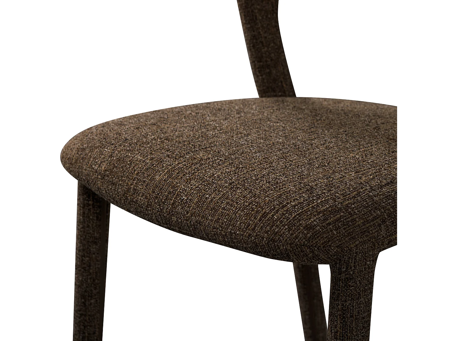 Lot de 2 chaises de salle à manger en polyester NOBLE