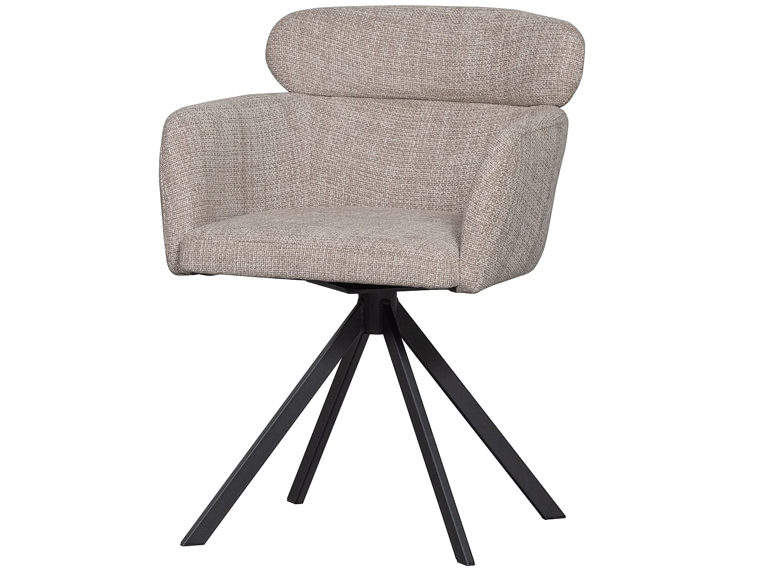 Lot de 2 chaises de salle à manger en polyester FENNE