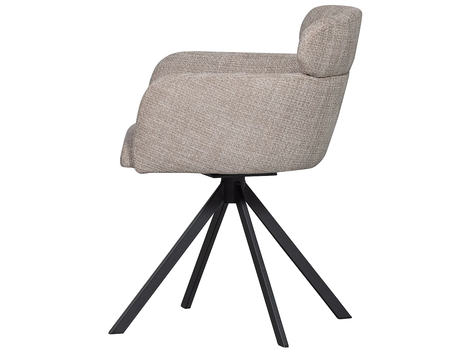 Lot de 2 chaises de salle à manger en polyester FENNE