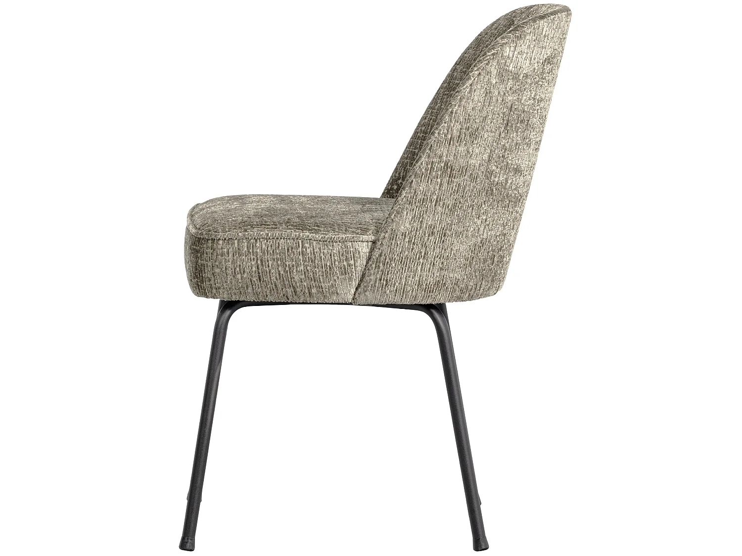 Lot de 2 chaises de salle à manger en polyester VOGUE