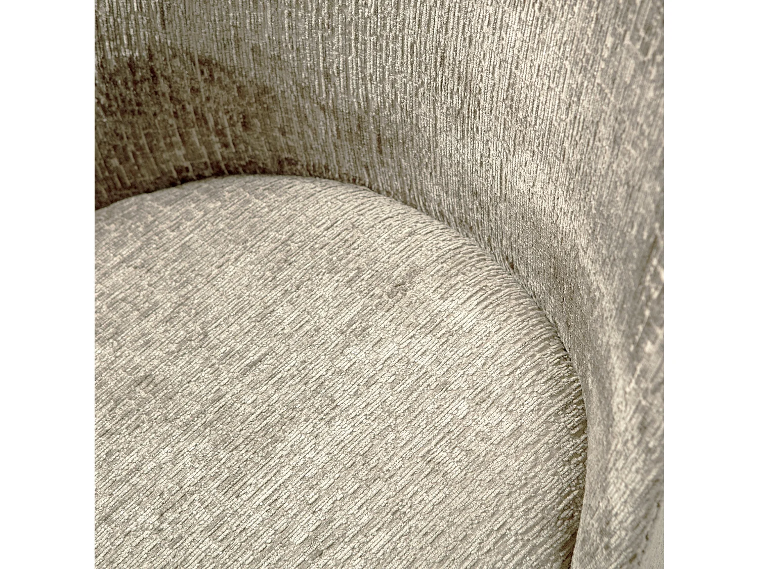 Lot de 2 chaises de salle à manger en polyester VOGUE