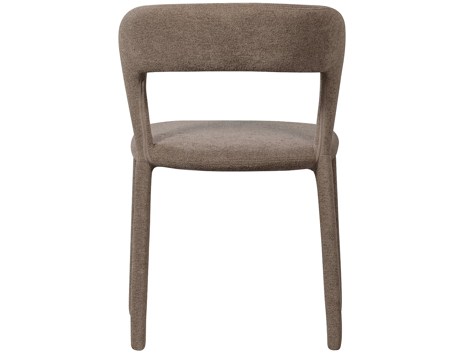 Lot de 2 chaises de salle à manger en polyester NOBLE