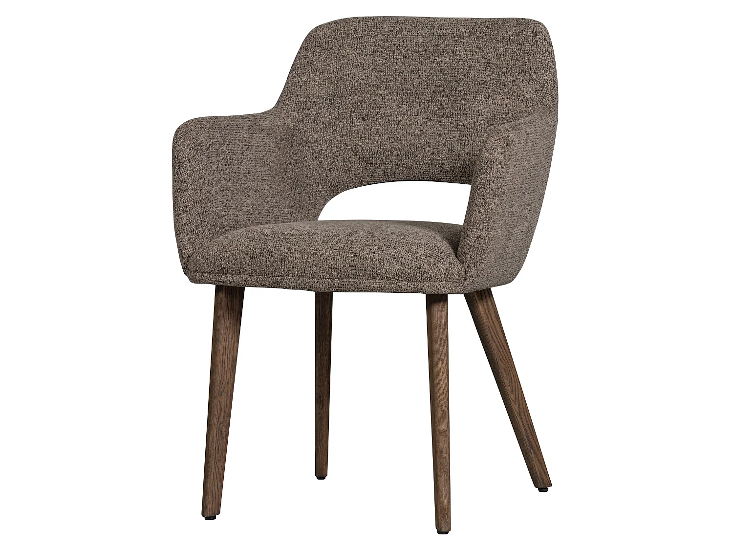 Lot de 2 chaises de table en polyester MURAT