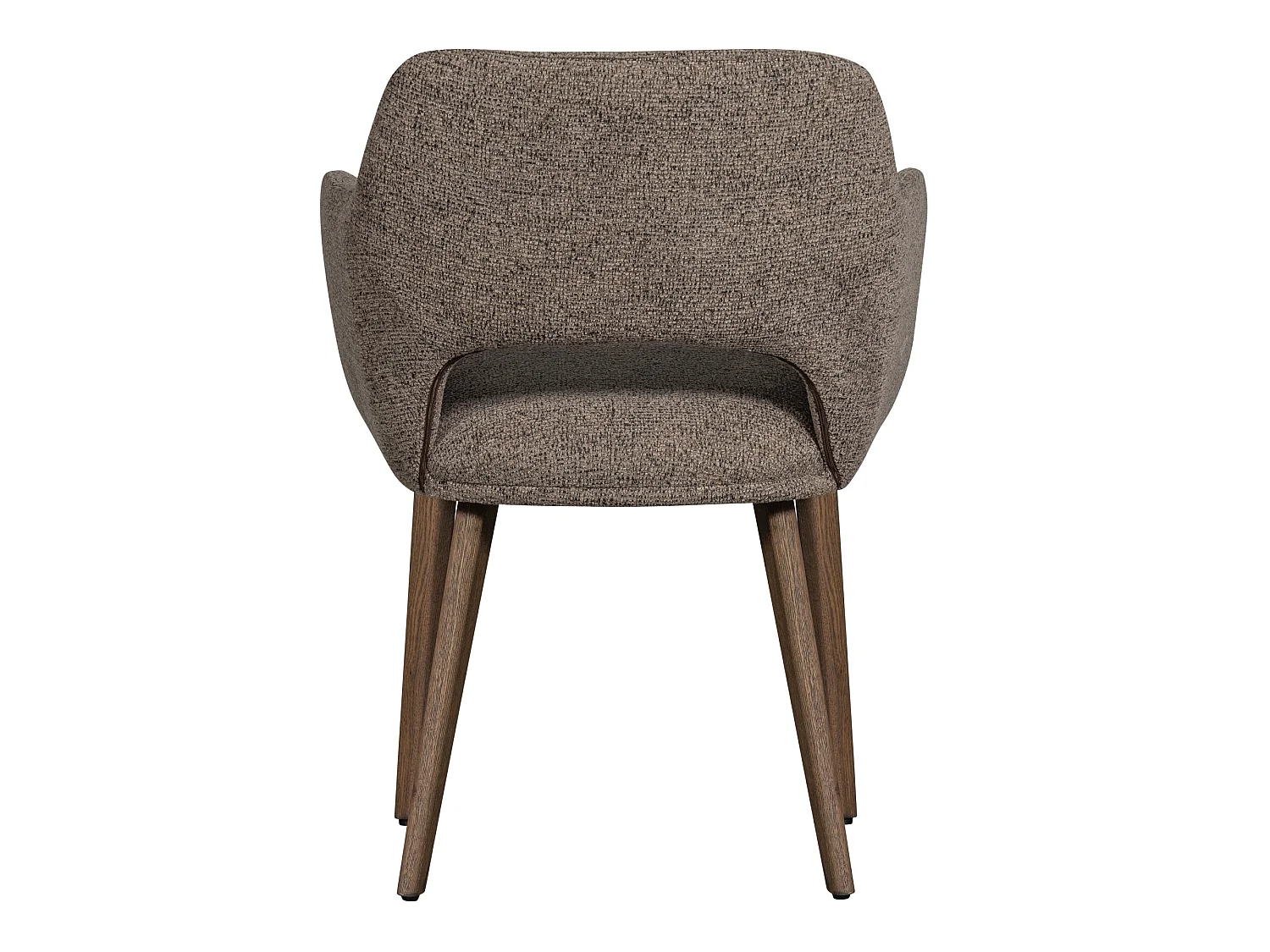 Lot de 2 chaises de table en polyester MURAT