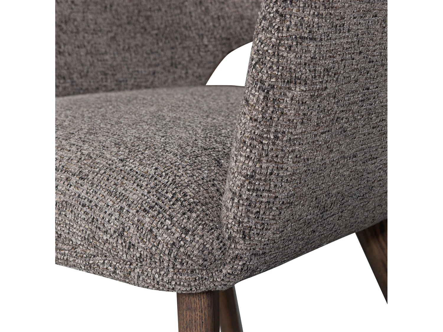 Lot de 2 chaises de table en polyester MURAT