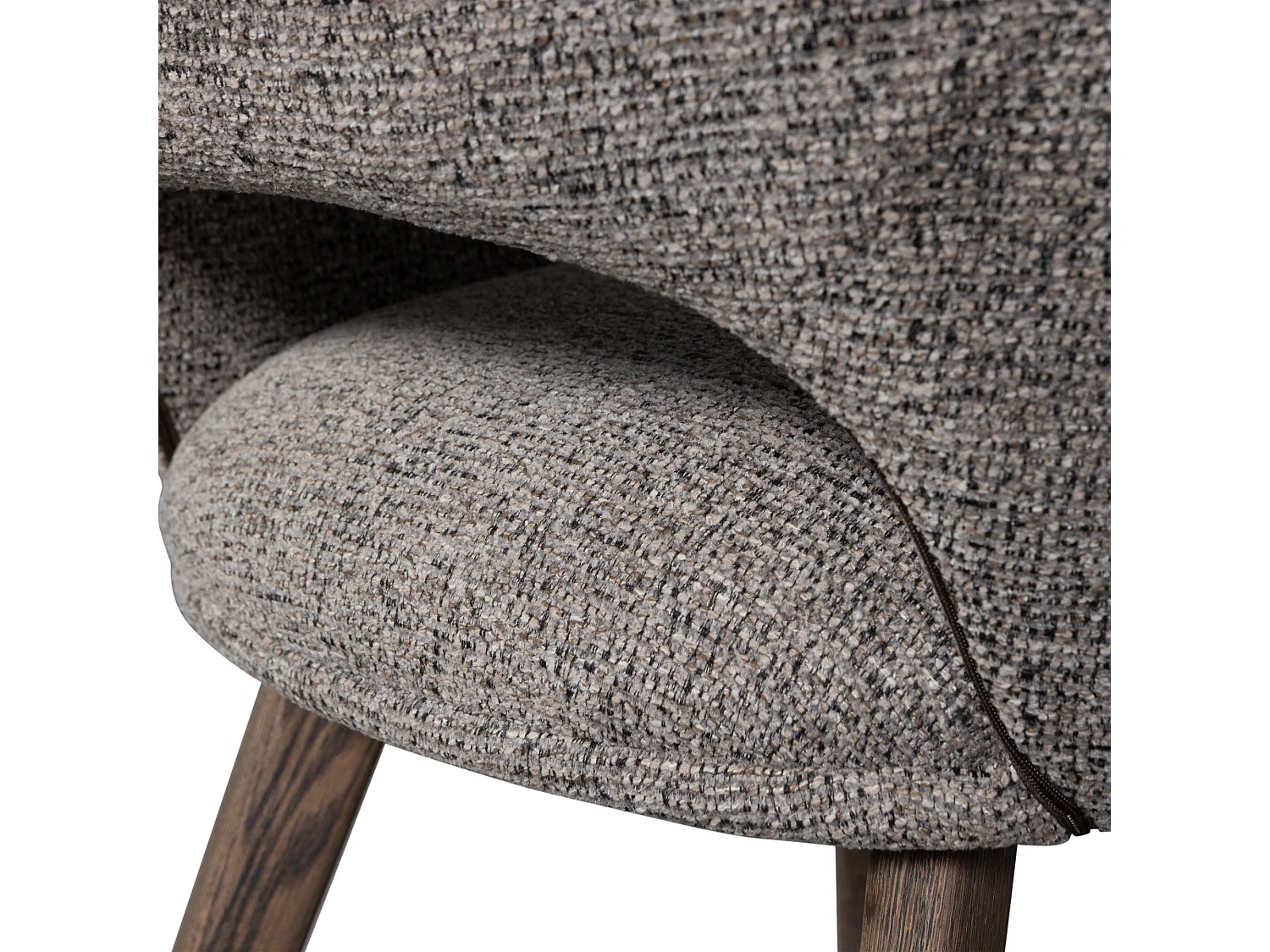 Lot de 2 chaises de table en polyester MURAT