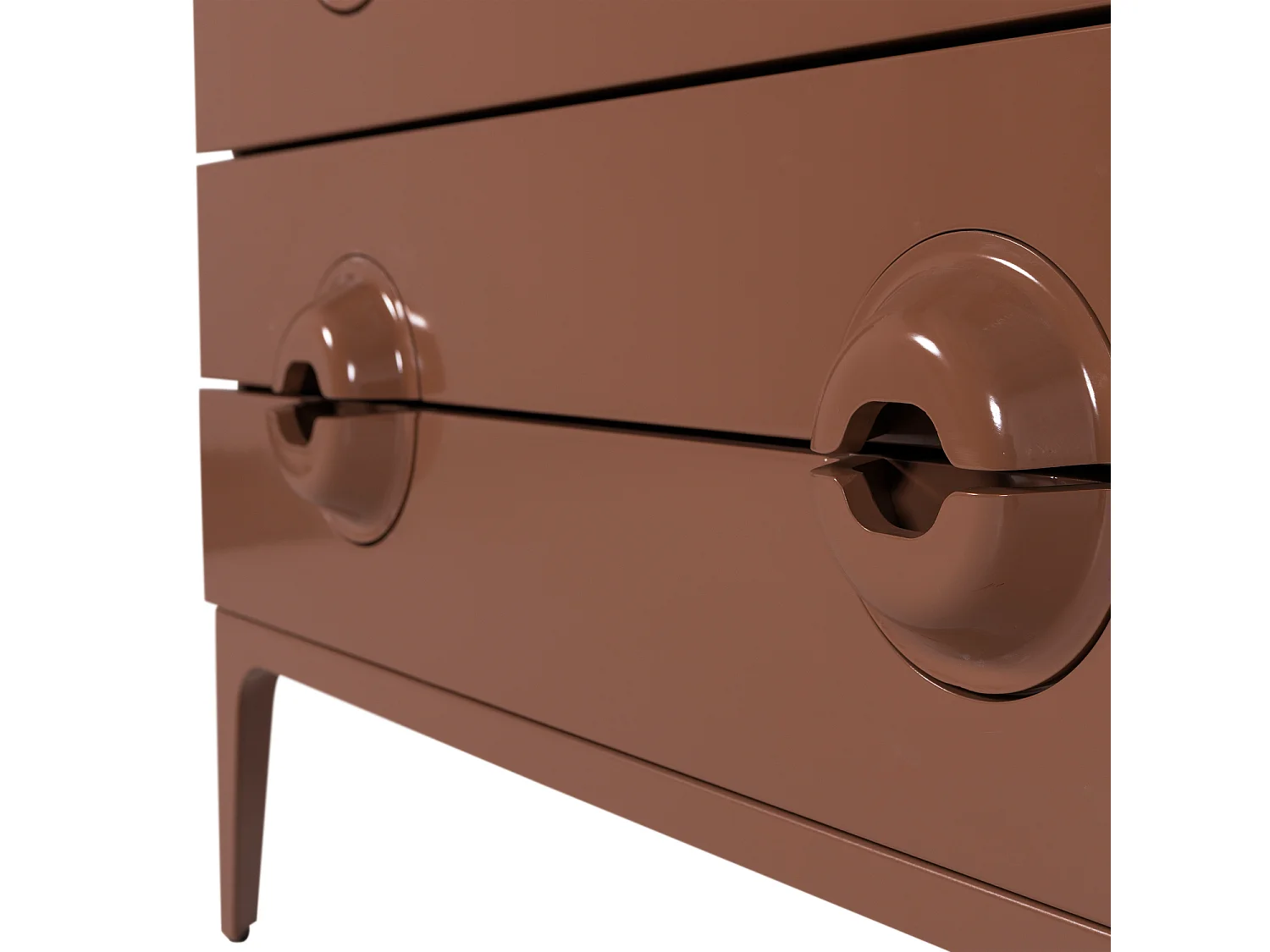 Commode 3 tiroirs en bois d'eucalyptus MERGE