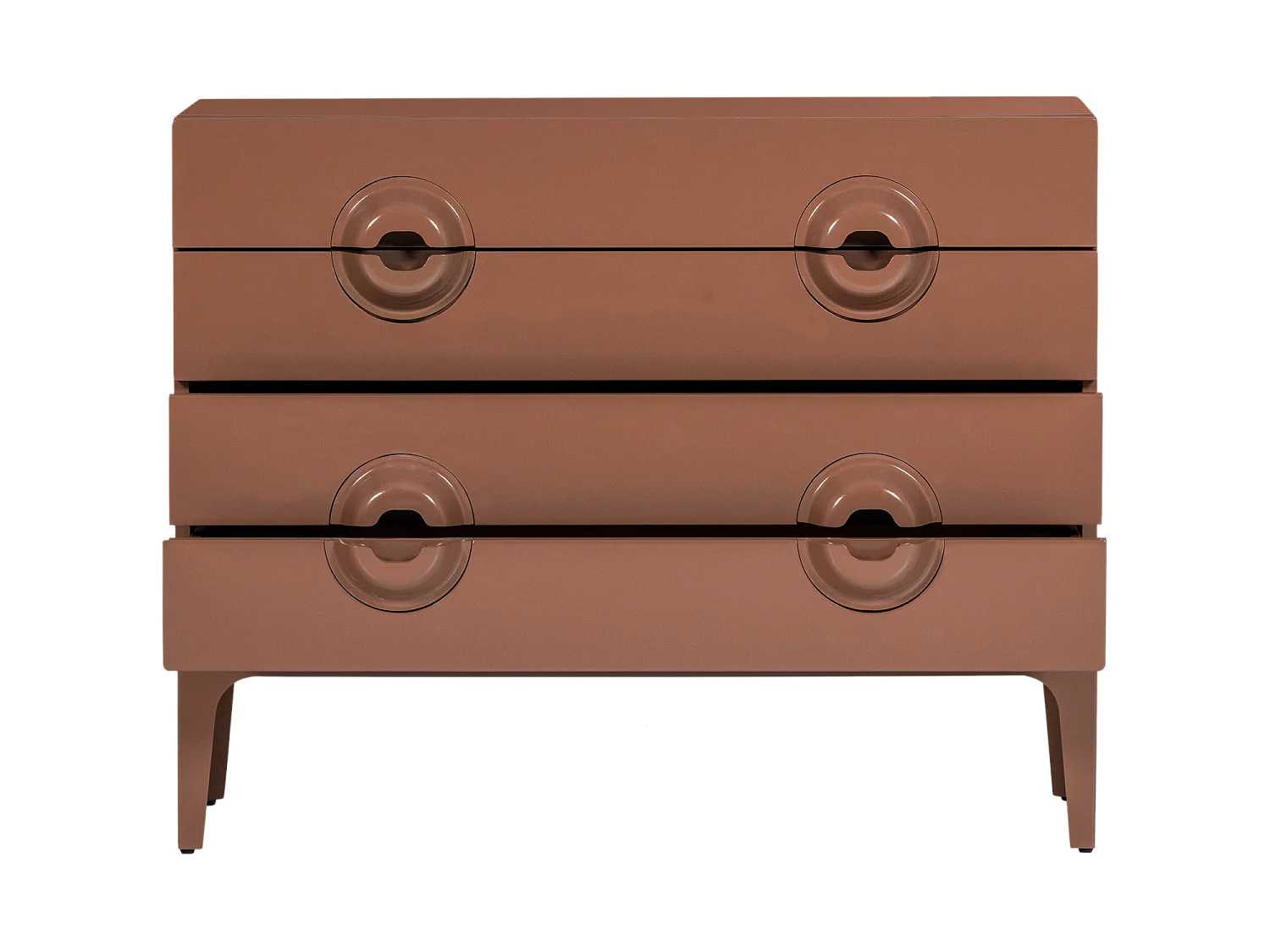 Commode 3 tiroirs en bois d'eucalyptus MERGE