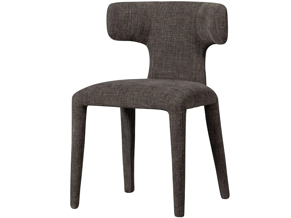 Lot de 2 chaises de table en polyester PERMIT