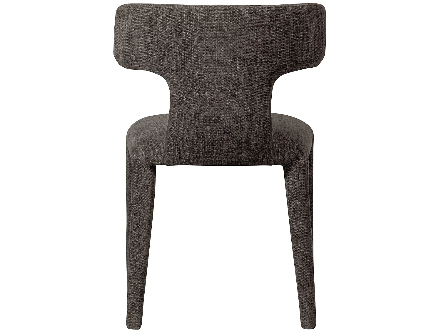 Lot de 2 chaises de table en polyester PERMIT