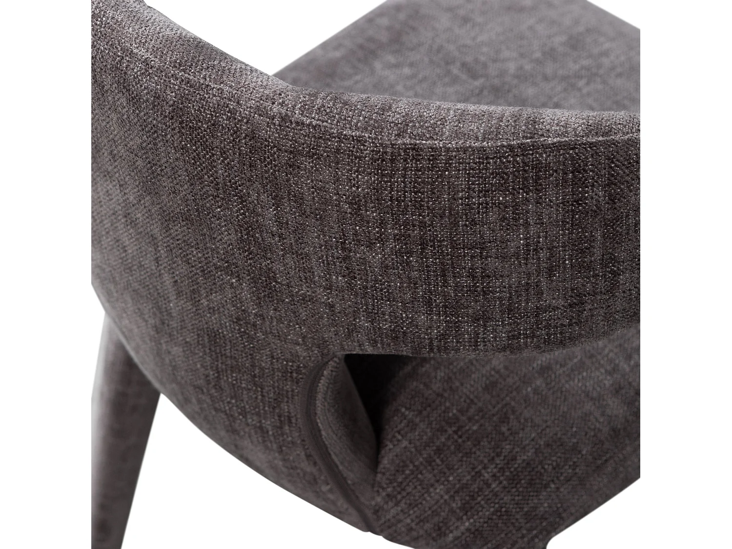 Lot de 2 chaises de table en polyester PERMIT