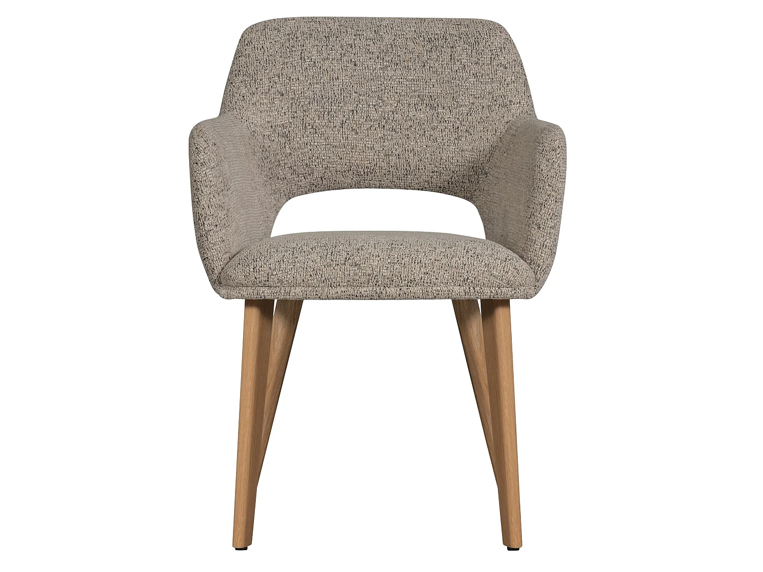 Lot de 2 chaises de table en polyester MURAT