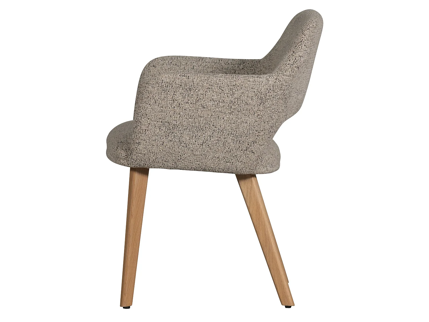 Lot de 2 chaises de table en polyester MURAT