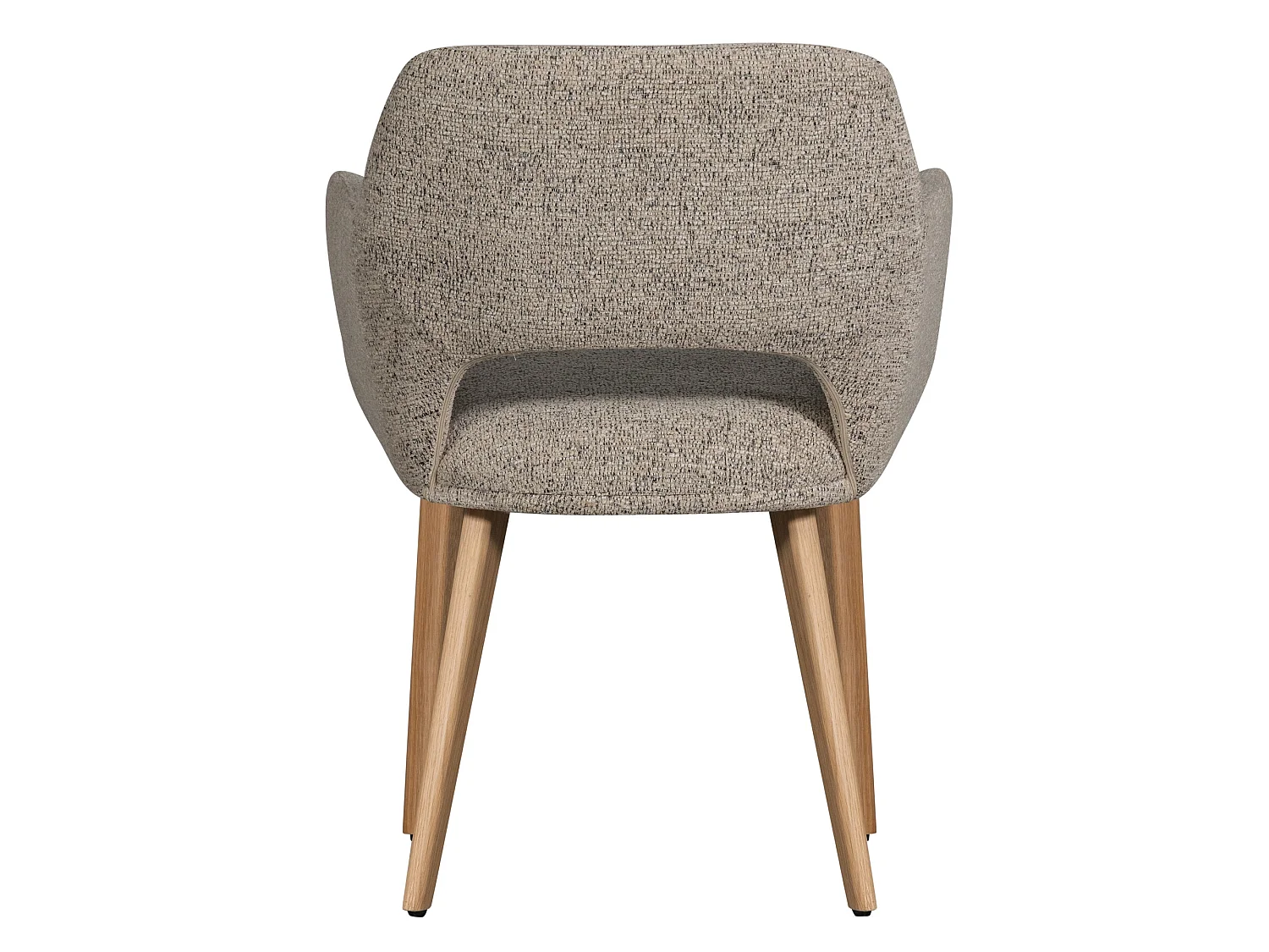 Lot de 2 chaises de table en polyester MURAT