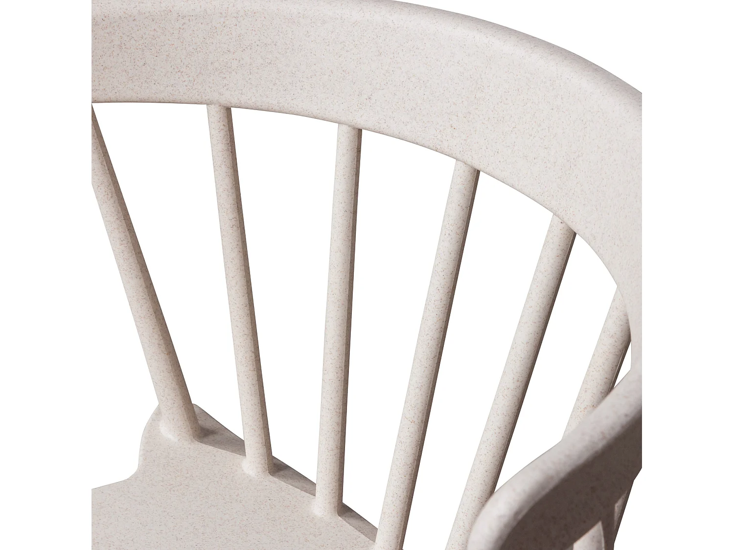 Lot de 2 chaises de jardin en polypropylène BLISS