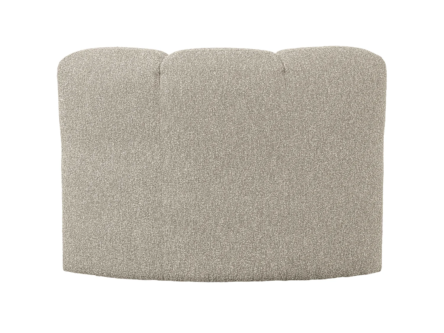 Banc de salle a manger d'angle avec dossier en bouclé MOJO
