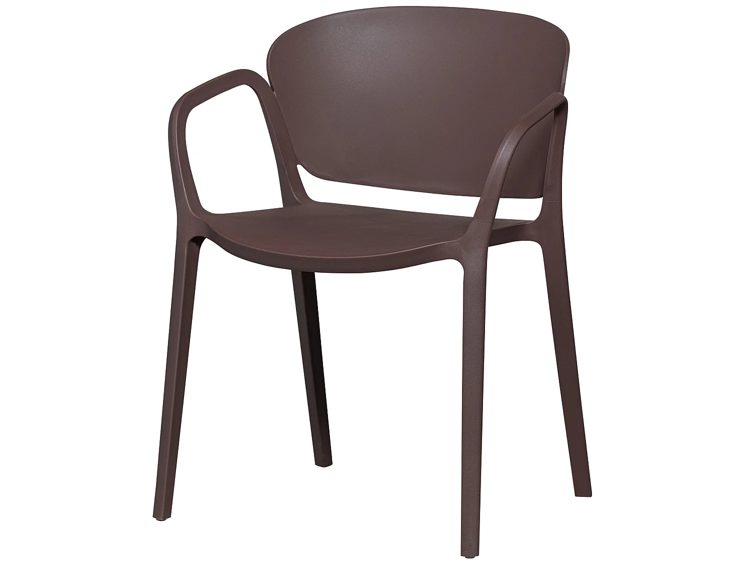 Lot de 2 chaises de jardin en polypropylène BENT
