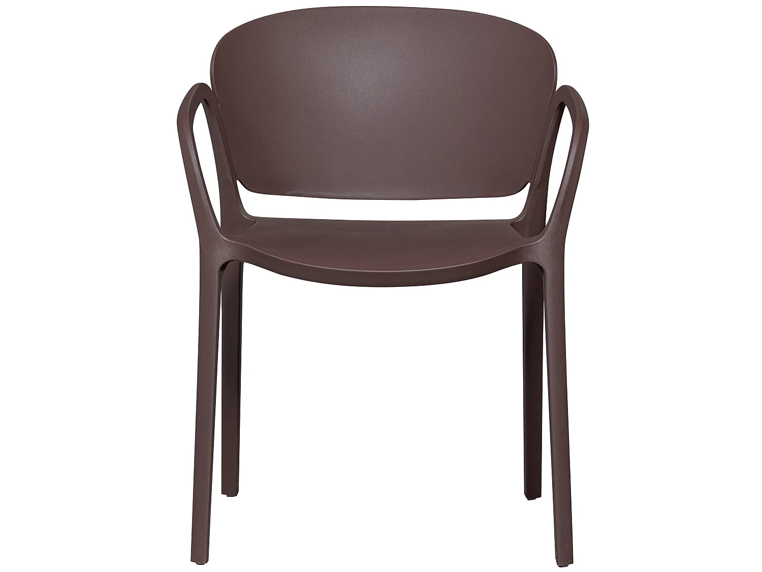 Lot de 2 chaises de jardin en polypropylène BENT