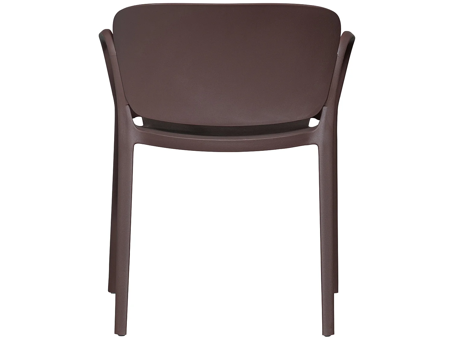 Lot de 2 chaises de jardin en polypropylène BENT