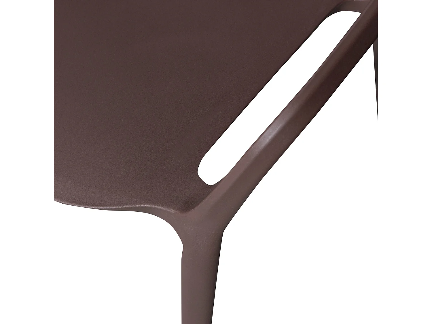 Lot de 2 chaises de jardin en polypropylène BENT