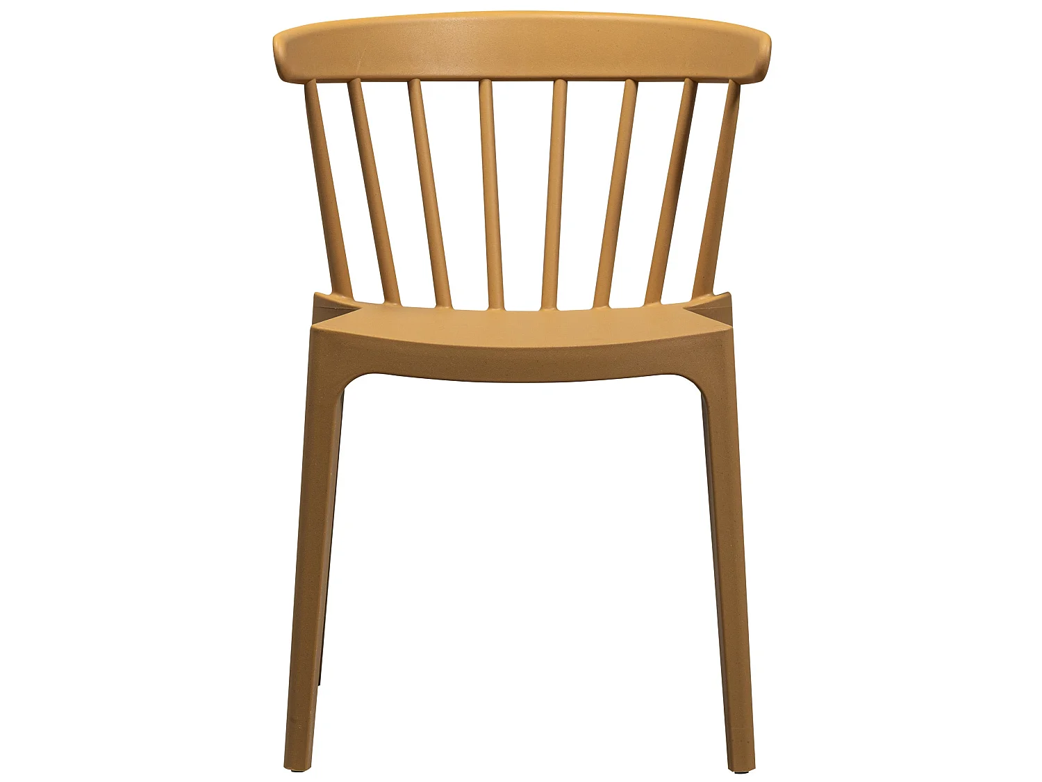 Lot de 2 chaises de jardin en fibre de bambou BLISS