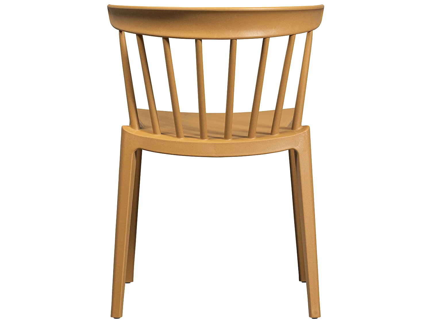 Lot de 2 chaises de jardin en fibre de bambou BLISS