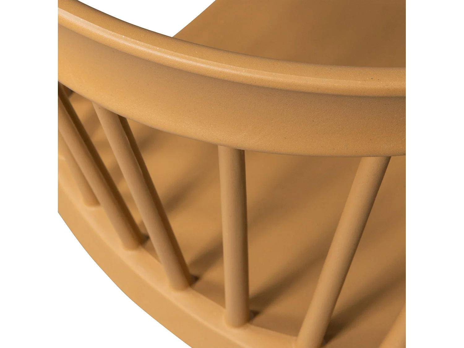 Lot de 2 chaises de jardin en fibre de bambou BLISS