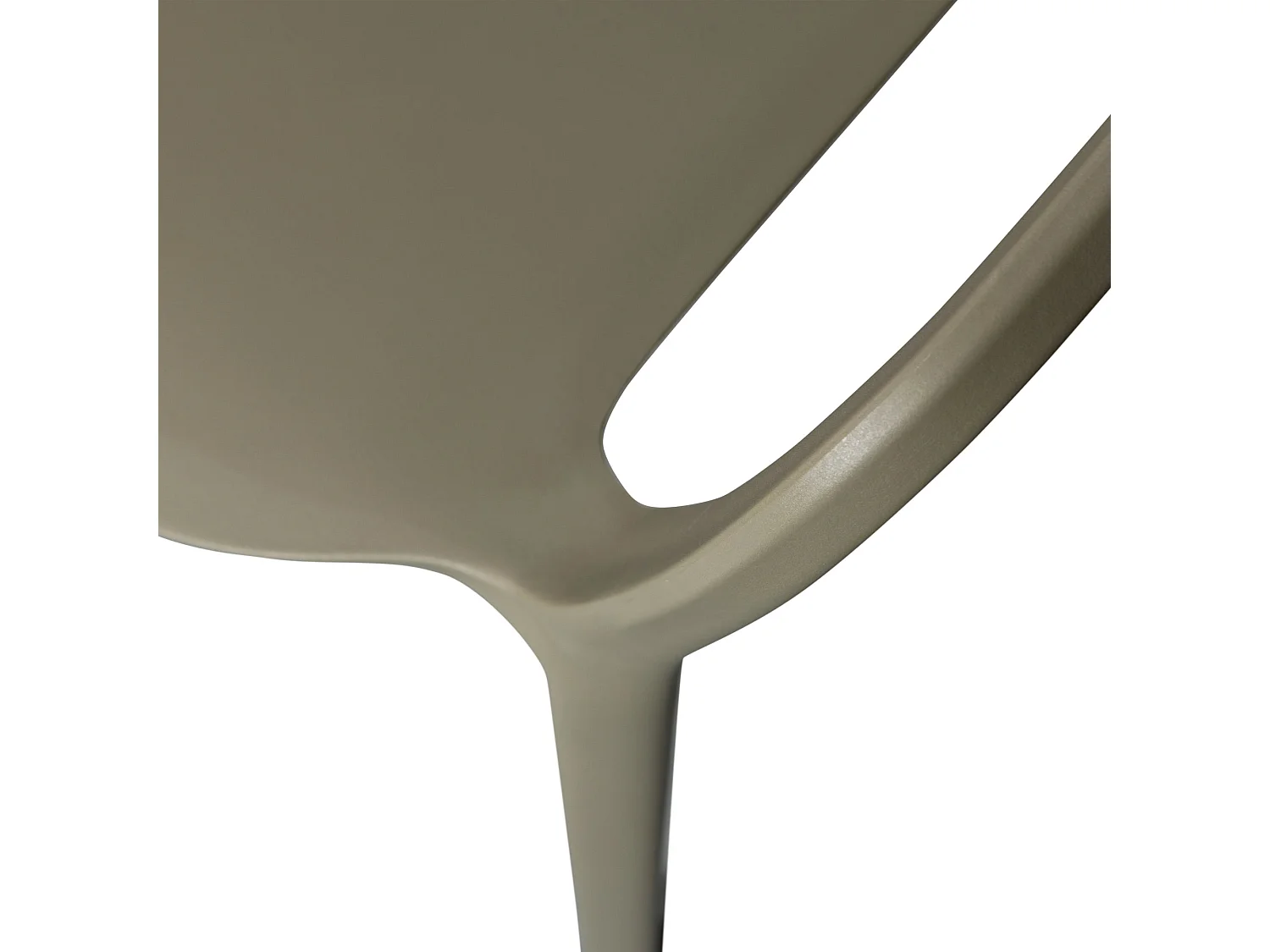 Lot de 2 chaises de jardin en polypropylène BENT
