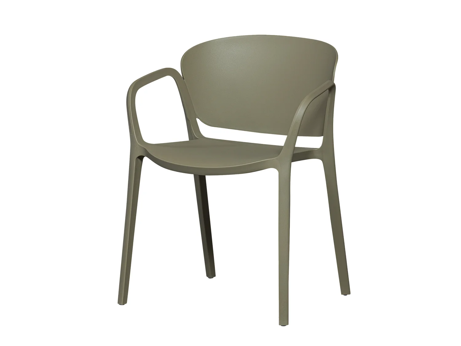 Lot de 2 chaises de jardin en polypropylène BENT