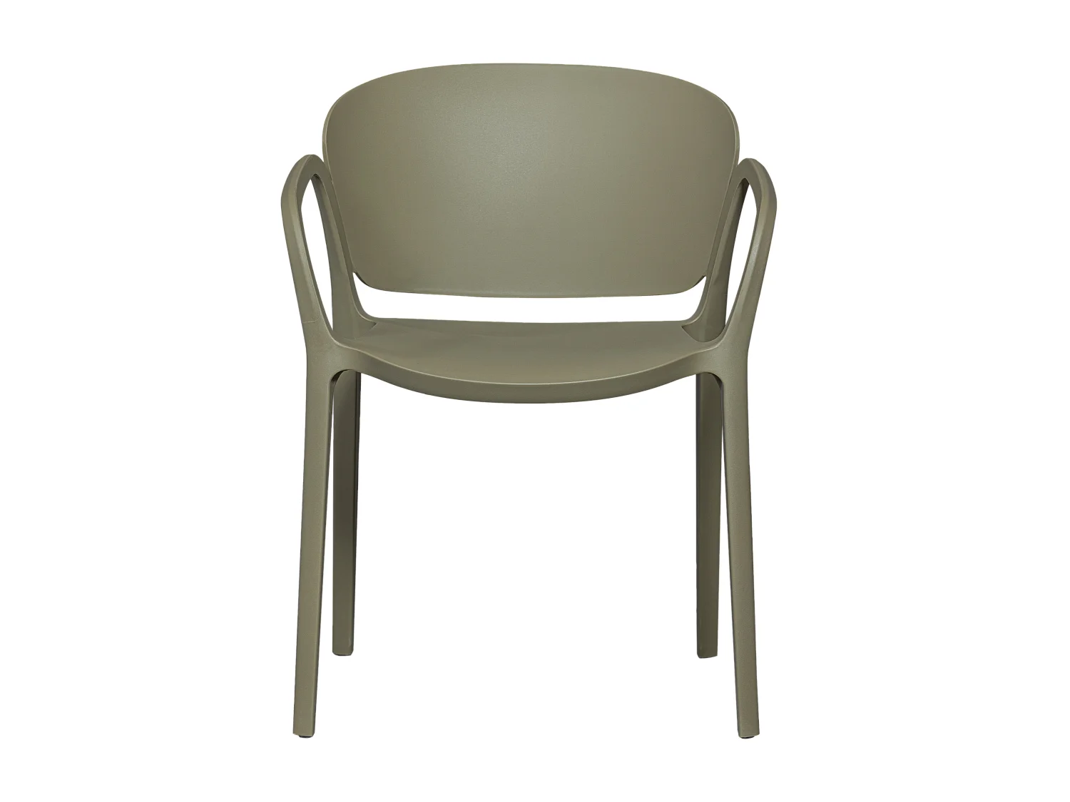 Lot de 2 chaises de jardin en polypropylène BENT