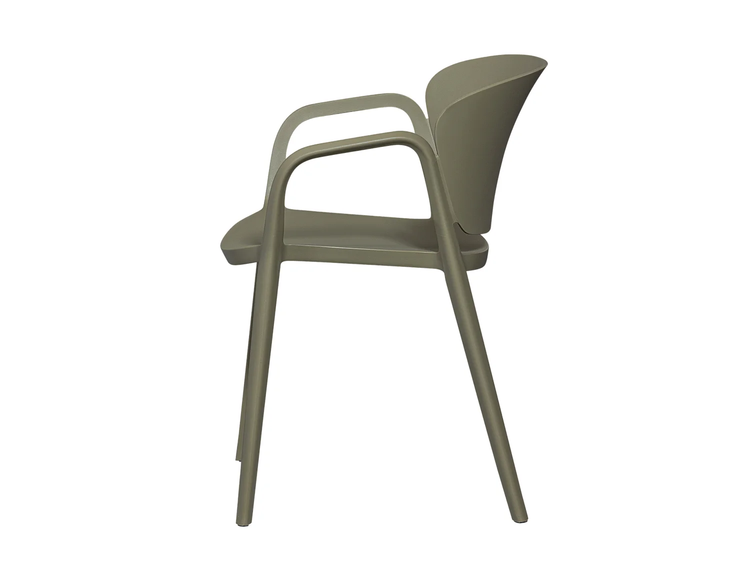 Lot de 2 chaises de jardin en polypropylène BENT