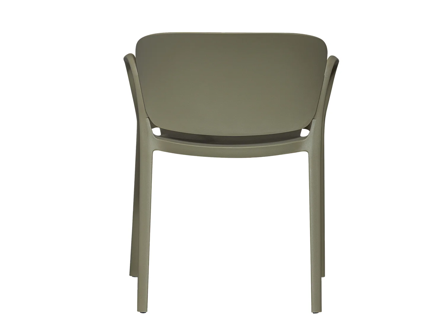 Lot de 2 chaises de jardin en polypropylène BENT